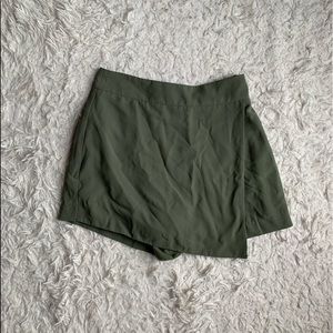 Olive Green Skort
